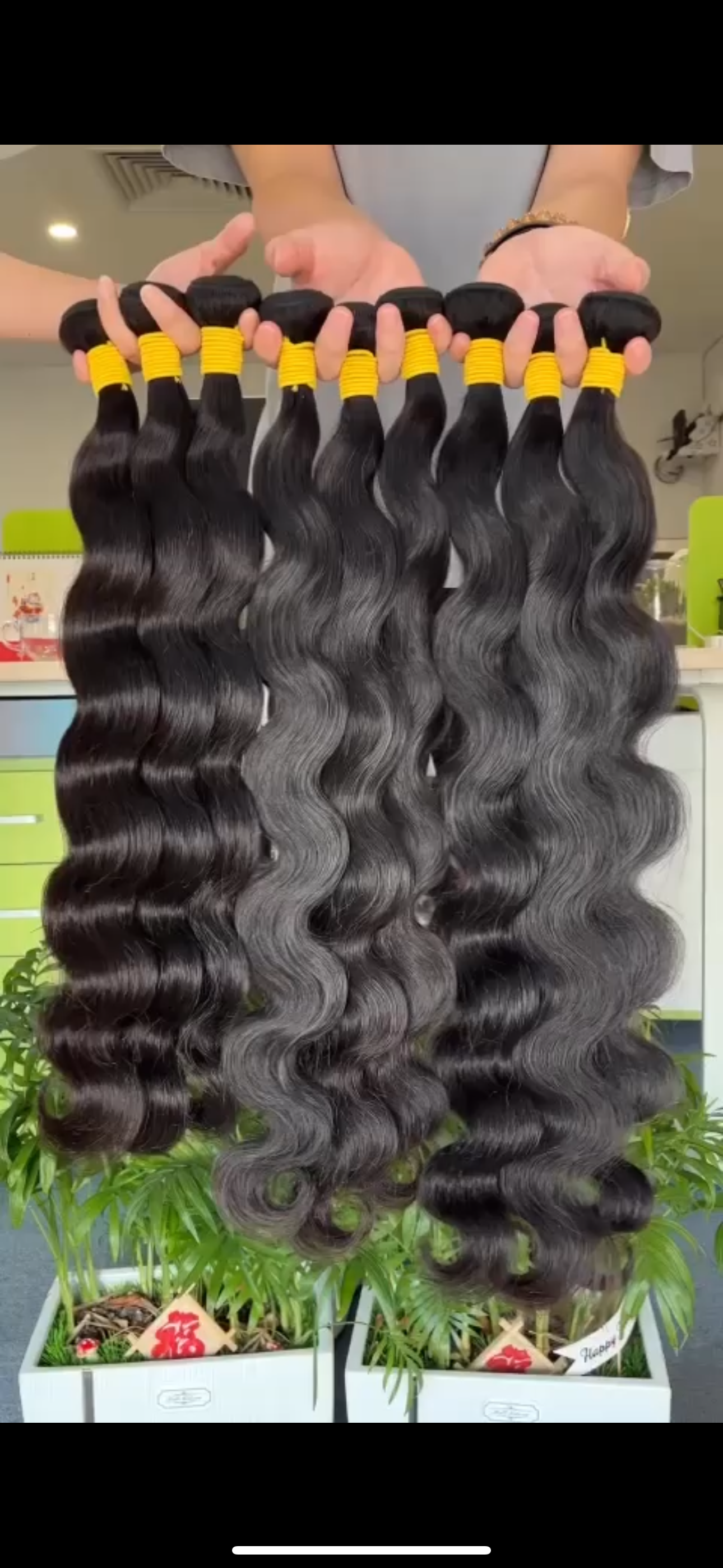 Straight & body wave bundles